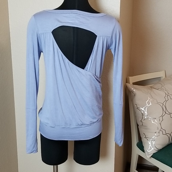 Prana Open Back Long Sleeve Top - Picture 3 of 5